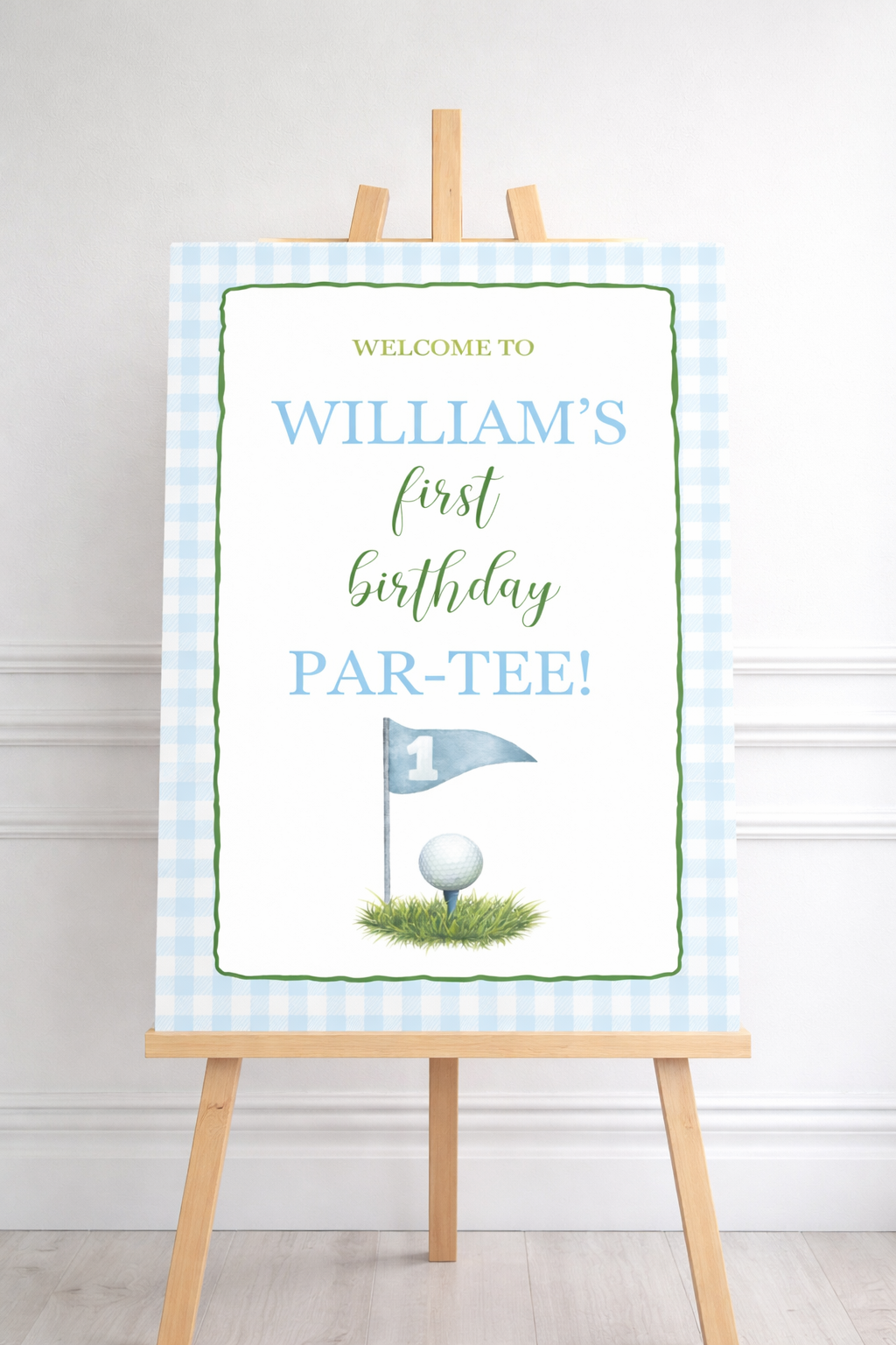 Birthday Party Welcome Signs