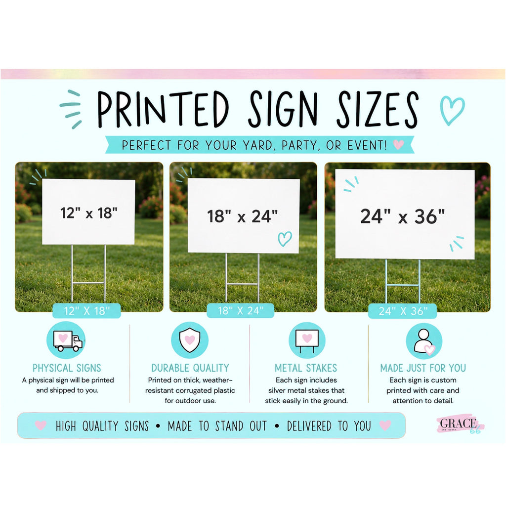 Ice Cream Birthday Yard Sign | Personalized Ice Cream Party Lawn Sign | Sweet Shop Birthday Decoration | Sweet One Welcome Lawn Sign