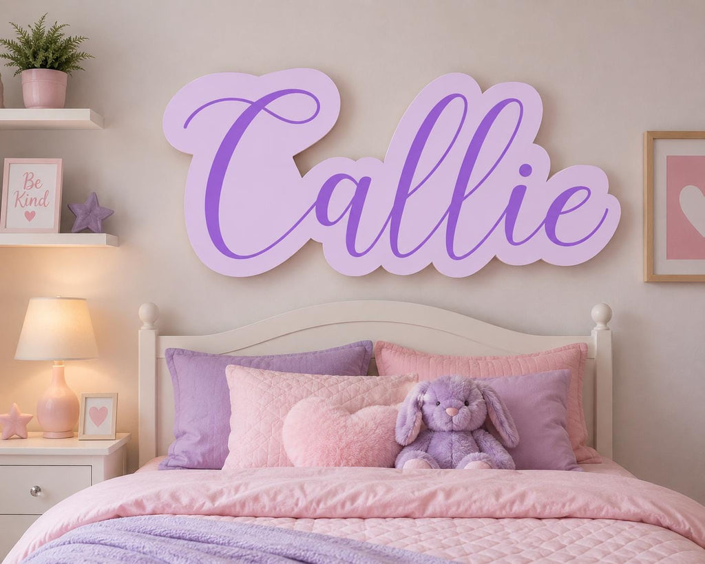 Custom Foam Board Name Sign | Personalized Name Sign Cut Out | Custom Party Decor | Nursery Decor | Birthday Name Sign