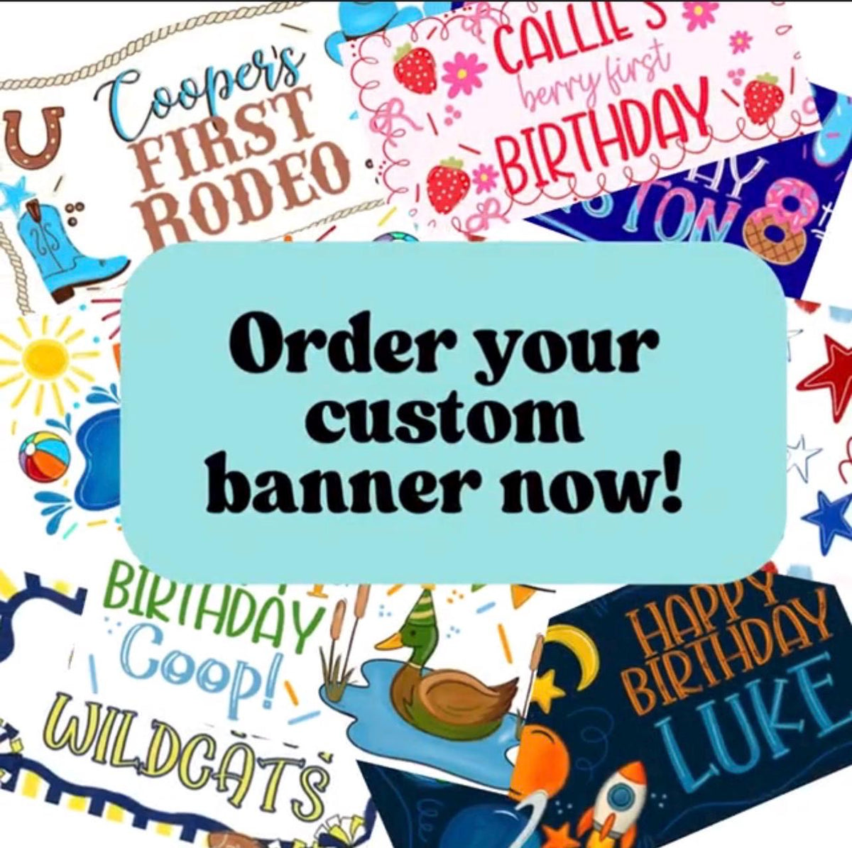 Baseball Birthday Banner | Drippy Baseball Party Banner | Personalized Name & Age | Custom Baseball Birthday Decoration