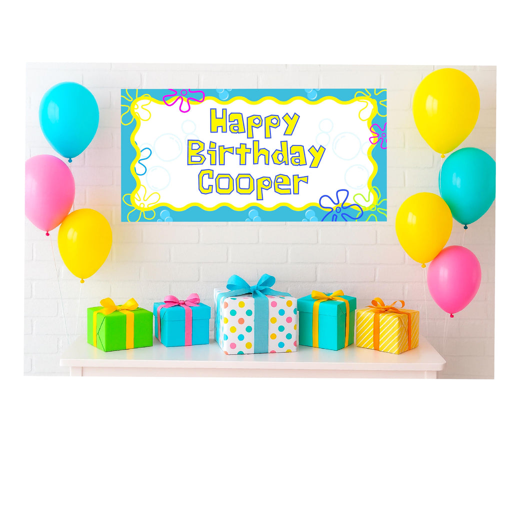 Happy birthday banner, Birthday Banner for yard, Custom birthday banner, 25 Years Later, What's funnier than 24, One year later