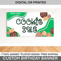 Cookie Banner, Cookie Sale Banner, Cookies For Sale Banner, Cookies Sold Here